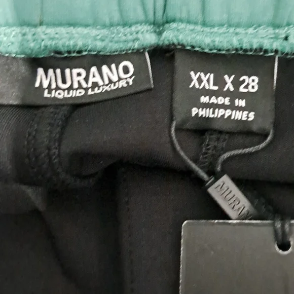 Murano Liquid Luxury Lucas Color Block Jogger Pants